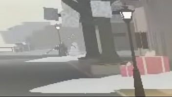 Preview 3 of Xnxstepmom - Joven (Thundaga2000) encuentra un palo (Nonosama bo) y tiene un buen rato en la calle