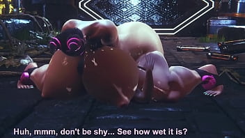 Preview 3 of Cheating Couggt - WTF Juri Han gets fucked and her ass and tits Grow ! (RandoXWando) Honey Select 2