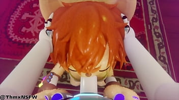 Preview 3 of 2018 Full Sd Sex Video - Sara sucking Ghostbot (POV version)