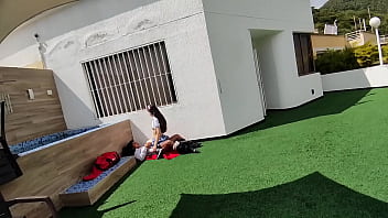 Preview 3 of Doctor Hdsex - Young schoolboys have sex on the school terrace and are caught on a security camera.