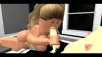 Preview 2 of 15 Years Beby Sex Video - Roblox guy fucking a big tits girl