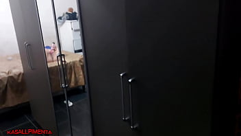 Preview 2 of Opa Eats Cum - I caught the hottie masturbating with a vibrator,  there was hot sex