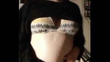 Preview 1 of Brzzers Presrnts - Busty girl titty play - FOLLOW FOR MORE FREEBIES LIKE THIS!