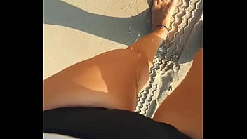 Preview 3 of Japan Maid Piss - Spraying the beach ??#outdoorfun #beach #public #pee #piss #pissing #peeing #wet #legs #legspeeing