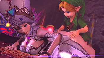 Preview 2 of Video Sex Barat Hot - Young Link fucking Lana - Hyrule Warriors Porn