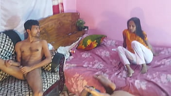 Preview 3 of Bangole Real Xxxx Movie - Desi Bhabhis Fucks Two Huge White Cocks for the first time hardcore foursome Fucks Bengali xxx porn   .... Hanif and Popy khatun and Mst sumona and Manik Mia
