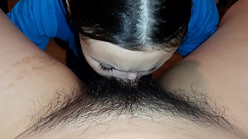 Preview 1 of Japanese Porn School Girl - I tongue my girlfriend&#039_s hairy pussy to orgasm - Lesbian Illusion Girls