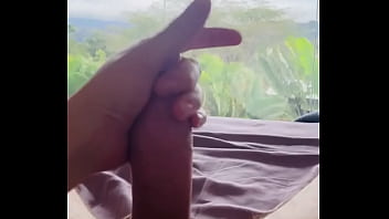 Preview 1 of Ava Adams Big Tit - Don&rsquo_t need lube,  I have lots of precum and a view of the jungle