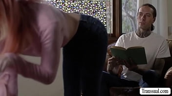 Preview 1 of Zoey Crush - Stepbro seduced by his big ass TS stepsis