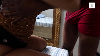 Preview 1 of Full Sxe Video Com - She Bust Her Nut! Novinha Bia Hot Official Let Me Pound Her Ass Till She Cums 100 % Anal Recorded by Rubens Badaro Full on RED