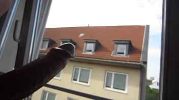 Preview 2 of Gif Elf Orc Gay - Show my dick in Cologne Germany - exhibitionist