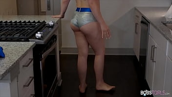 Preview 2 of Grandpa Force Grope Rape Teen - BOBSTGIRLS: Curvy Cutie with Hot Booty!