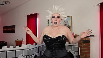 Preview 1 of Mega Big Sex Boobs - Ursula Shrinks and Eats you with Jane Judge