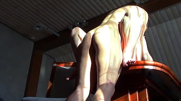 Preview 2 of Eva Angelina Blowjob And Facial - My Wife Likes Being Fucked With Two Dicks! Double Penetration