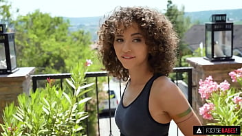 Preview 1 of Wife Affer Sexx Mo - FOOTSIE BABES - Curly-Haired Babe Geisha Kyd Teases Her Foot Lover Hubby While They Fuck Hard