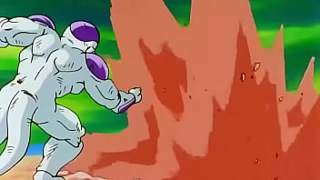 Preview 4 of Mom And Doter And Simple Boy - Goku vs frieza