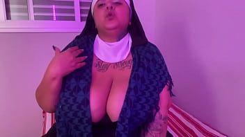 Preview 2 of My Cuk - Freira safada gozando escondida - Mary Jhuana