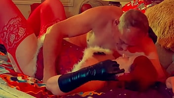 Preview 1 of Asian Love Bluck Cock - Santa Claus is coming to town - the diddling of Mrs Claus
