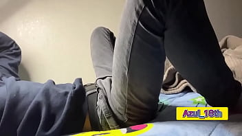 Preview 1 of Piss Dronk5 - Beautiful cock of an 18 year old boy naked in bed