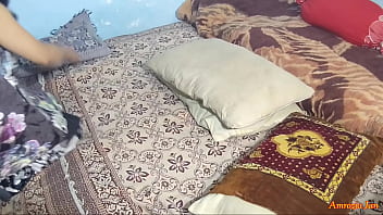 Preview 1 of Girl Watches Erection - Pakistani wife Amrozian Jan Hardcore pussy fucked in missionary sex style