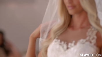 Preview 1 of Big Blek Cock - SLAYED Kylie helps bride-to-be Emma relax in the best way