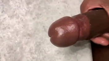 Preview 2 of Penoy Sex Can Dal - Stroking my hard dick until I bust hard on the bathroom counter