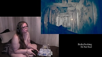 Preview 2 of Ebony Crime Xxx - Naked Resident Evil 7 Play Through part 8