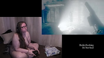 Preview 4 of Ebony Crime Xxx - Naked Resident Evil 7 Play Through part 8