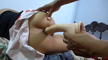 Preview 3 of Sex Anak Bule Virgin - ANAL TRAINING OF HORNY SLUT