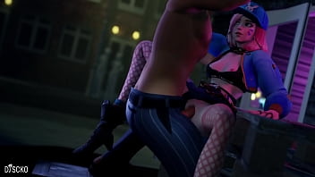 Preview 3 of Kompozme Find India Porn Sex - D.va outside The Club (Overwatch Animation)