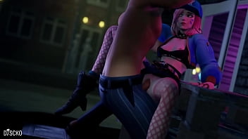 Preview 1 of Kompozme Find India Porn Sex - D.va outside The Club (Overwatch Animation)