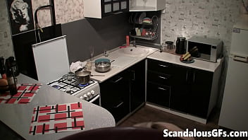 Preview 2 of 3d Kidnapped - My girl&#039_s titties and ass looking fine AF as she cooks dinner nude