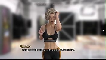 Preview 1 of Sixe H 12 - Hot MILF GYM Trainer want Young Big-Cock POPMEN1