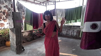 Preview 1 of Teen Rape Sens - Why Indian Women Looks So Sexy in Red Saree ?
