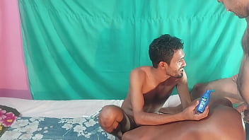 Preview 2 of Xxnx Old Man Video And Lans - Anal sex and pussy funking Hot stepsister teaches two stepbrother  sex in bengali audio    .... Hanif and Mst sumona and Manik Mia