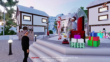 Preview 2 of Jessica Lanoux6 - Huslter Christmas Special - Ep 4