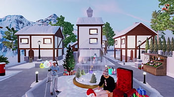 Preview 4 of Jessica Lanoux6 - Huslter Christmas Special - Ep 4