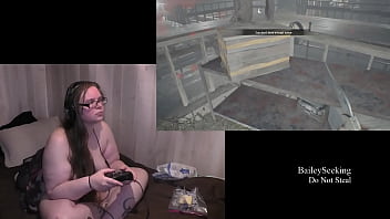 Preview 3 of Old Mother Sonsex - Naked Resident Evil 7 Play Through part 6