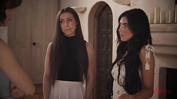 Preview 2 of Wrong Hole Accidental - AllHerLuv - First Day of College Ep. 3 - Theodora Day Spencer Bradley Freya Parker
