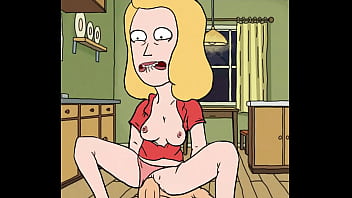 Preview 1 of Deep Monster Dildos - Beth and Morty Ride Lesson