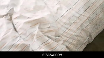 Preview 2 of El Nino Jordy - SisRaw - Hot And Thick Big Ass And Tits Teen Stepsister Karlee Grey Lets Her Horny Stepbrother Fuck Her To Orgasm POV