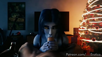 Preview 1 of Boy Biting Pussy - Widowmaker pov compilation version 2.0