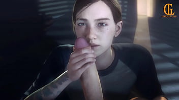 Preview 1 of Chlupate Vaginy - Ellie blowjob short animation