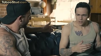 Preview 1 of So Romantic Hot Beeg - Muscled tattooed stud bareback bangs bottom stud 4 1st time
