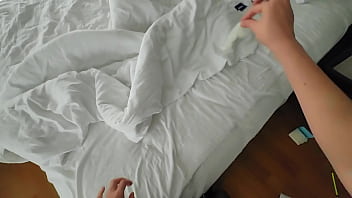 Preview 1 of Make Part - fucked the maid to multiple orgasms and cum on her feet