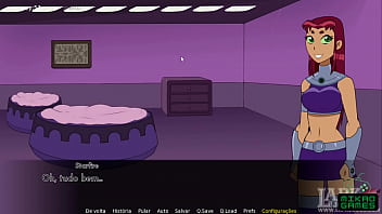 Preview 4 of Janice Ivy - Teen titans ep 3 Agora sim venci a Luta e outra Punheta de Starfire