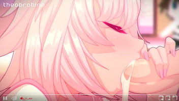 Preview 3 of Jhony Sins Pussy Licking Video - Astolfo es follado como perra