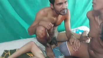 Preview 2 of Fuck By Inlaw - Bengali teen amateur rough sex massage porn with two big cocks 3some Best xxx Porn    ... Hanif and Mst sumona and Manik Mia