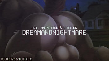 Preview 4 of Osa Lovely Elsa Jean - Dream and Nightmare - Werewolf Neighbor