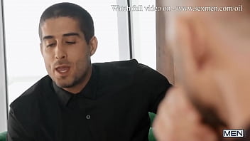 Preview 2 of Kamal Sez - Oily Buddy / MEN / Diego Sans,  Ryan Rose  / stream full at  www.sexmen.com/oil